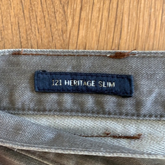 Lucky Brand Jeans 33x32 121 Heritage Slim men’s - Picture 3 of 8